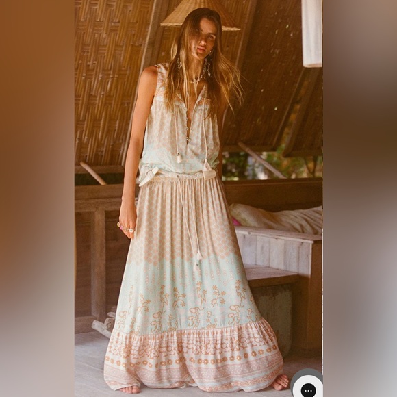 Spell Dresses & Skirts - NWT Spell Sweet Nothings Maxi Skirt Medium UFT